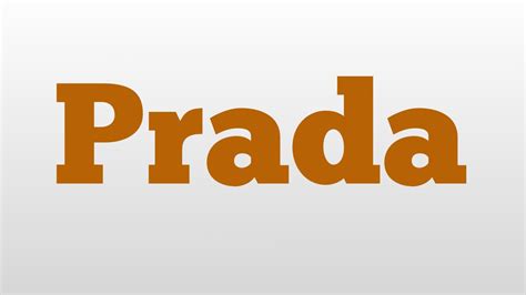 prada meaning|prada meaning slang.